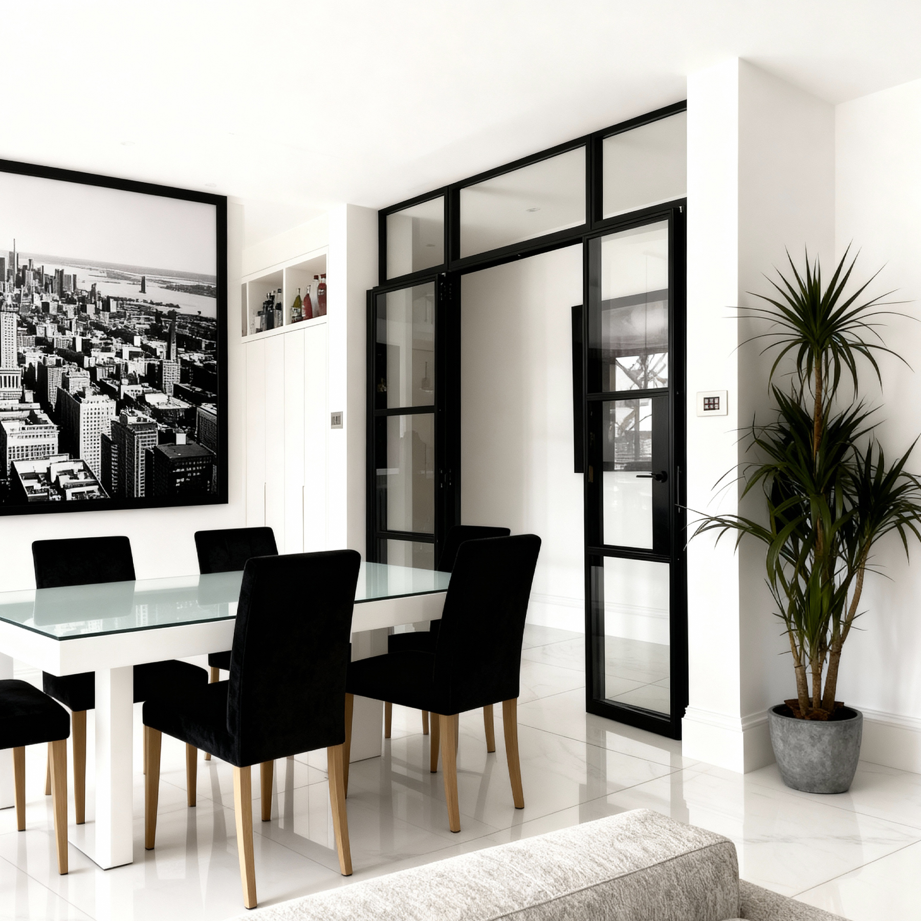 Internal Aluminium Doors